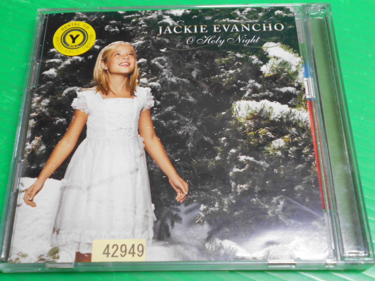 【CD】　ジャッキー・エヴァンコ　『オー・ホーリー・ナイト』　国内正規盤　帯付き_画像1