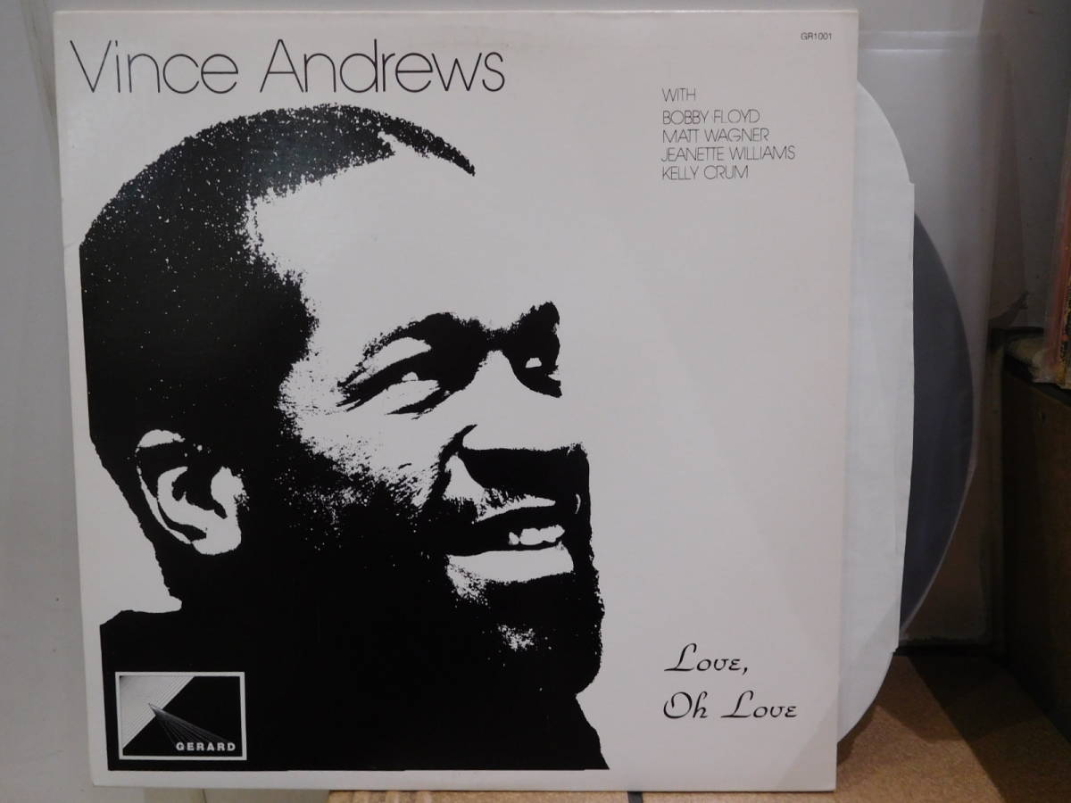 〇VINCE ANDREWS/LOVE,OH LOVE LPレコード　PLP-6927_画像1
