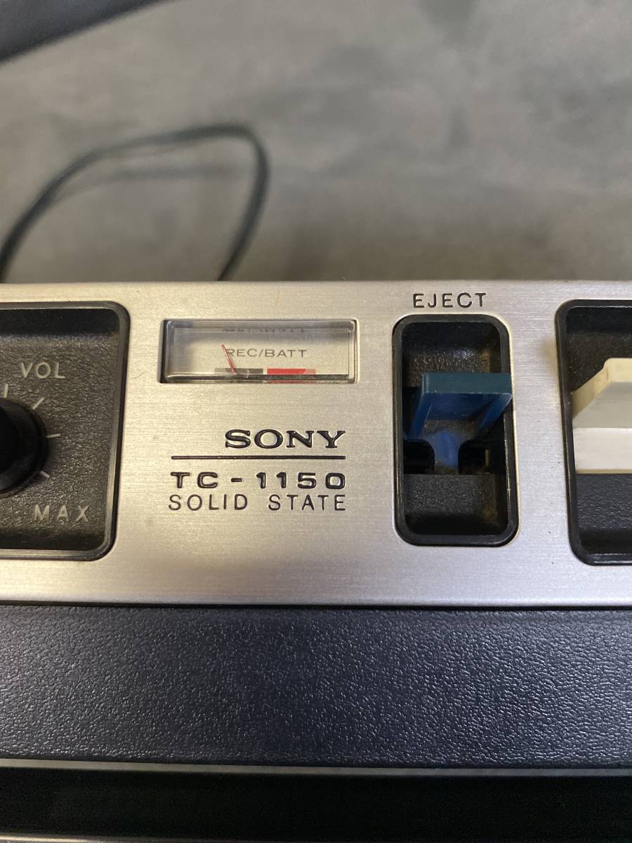 日本未入荷 SONY TC-1150 テープレコーダー ジャンク - 録音、再生