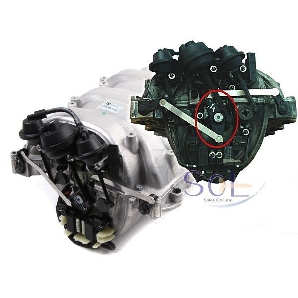 ベンツ R230 インテークマニホールドタンブルロッド M272エンジン用(V6) M273エンジン用(V8) SL350 SL550 2721402401 2731400701_画像3