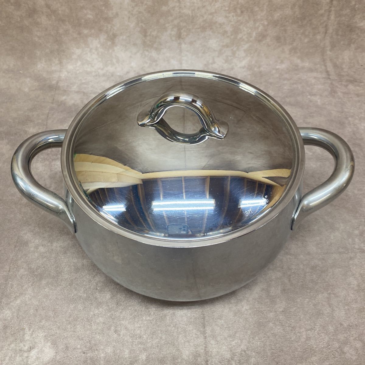 ALESSI アレッシー IH対応 両手鍋 蓋付き アレッシィ イタリア