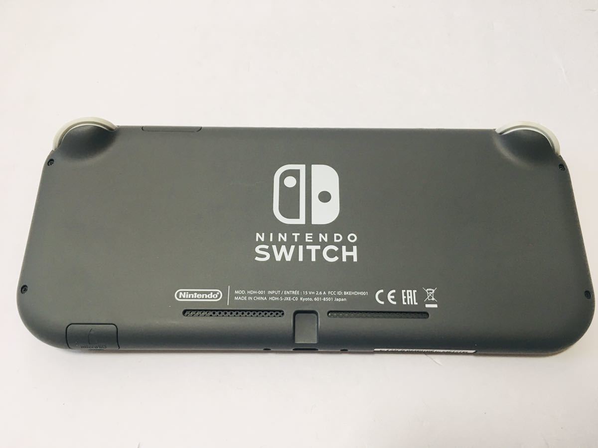 美品☆動作良好】Nintendo Switch Lite グレー 任天堂 ニンテンドー