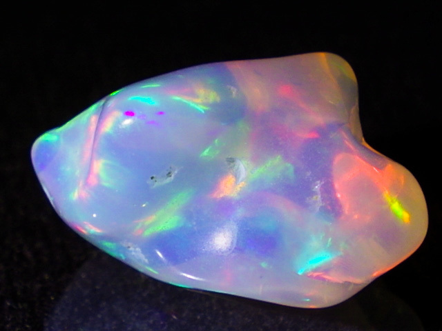 *echio Piaa n opal *4.7ct/15.4mm* Dan bru polish * gem . white stone natural stone opal* raw ore burnishing stone mineral * aquarium decoration 