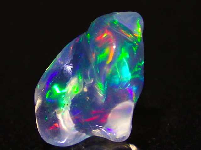 *echio Piaa n opal *4.7ct/15.4mm* Dan bru polish * gem . white stone natural stone opal* raw ore burnishing stone mineral * aquarium decoration 