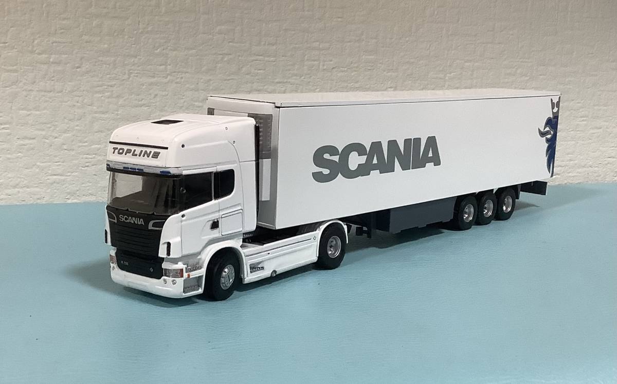 スカニア Scania 1 50 トレーラー ホワイト 箱入り 送料無料 Www Humanbiolife Com
