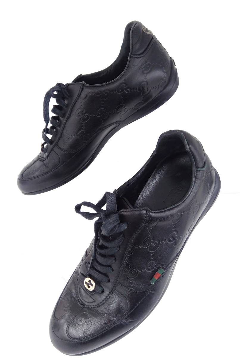 GUCCI グッチシマ ミッドカット ローカット ローテクス レザー