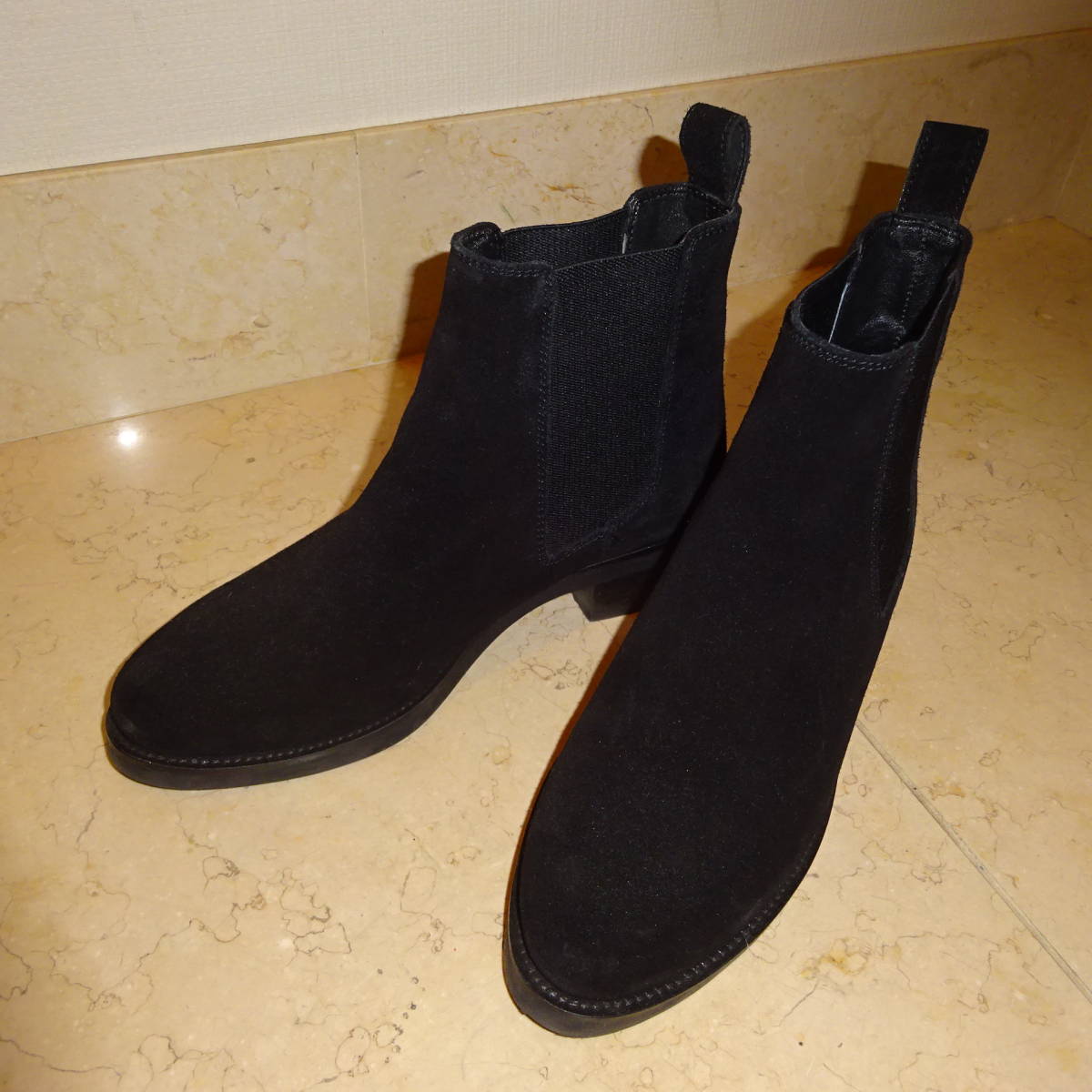 BARNEYS NEW YORKバーニーズニューヨーク ショートブーツ ブラック-