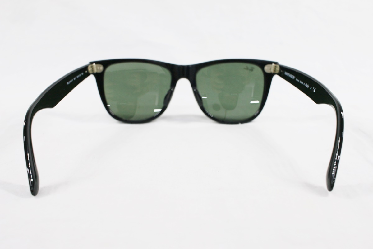 中古品 Ray-Ban レイバン RB2140-F ウェイファーラー 54□18 サングラス ブラック h_b_画像6