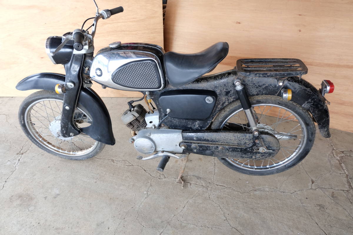 ◎スズキ　コレダ　50cc　1967年頃　キック降りず　書類付き◎　ＣＤ50　FB50 FS1　SS50_画像5