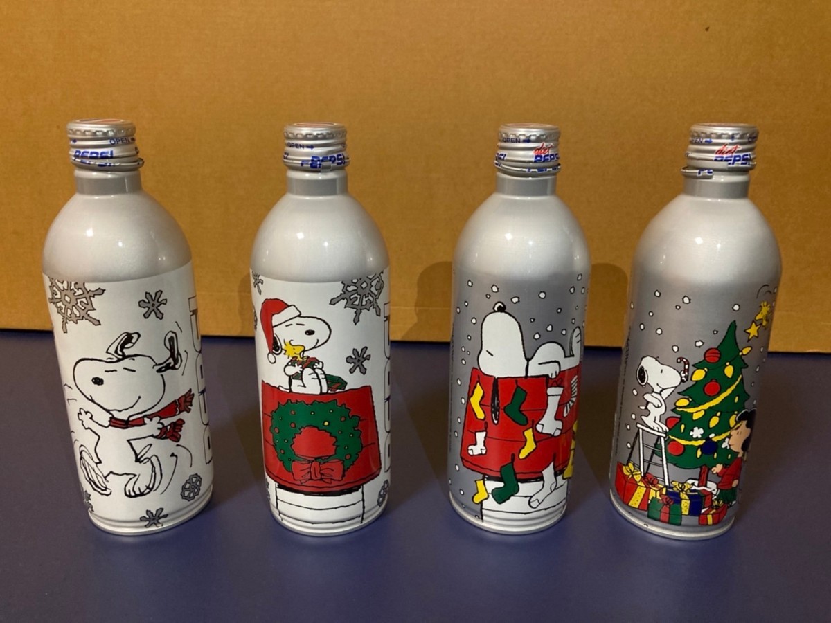 《値下げ》SNOOPY ペプシコーラ コラボ缶【4本セット品】