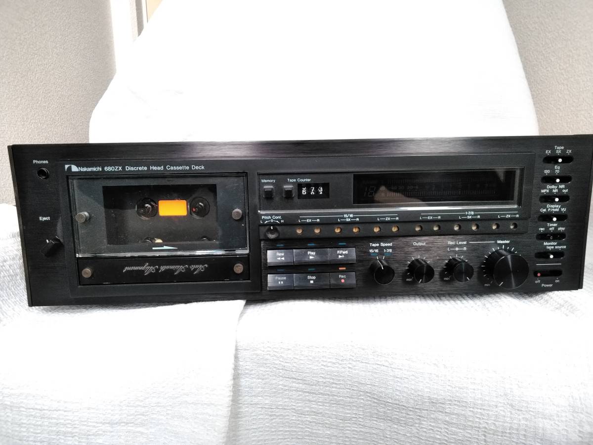 Nakamichi ナカミチ 高級 3ヘッド カセットデッキ 680ZX ジャンク