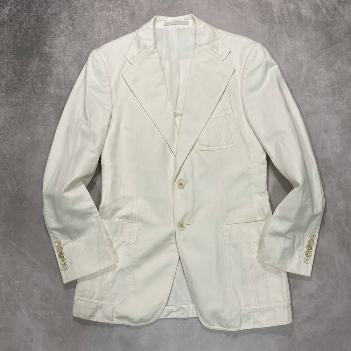 受注発注 グッチ Gucci テーラードジャケット シングル カジュアルスーツ M L イタリア製 リネン混 メンズ服 春アウター 白 ホワイト 魅了 Www Cedardale Com 受注発注 グッチ Gucci テーラードジャケット シングル カジュアルスーツ M L イタリア製 リネン混 メンズ服 春アウター 白 ホワイト 魅了 Www Cedardale Com