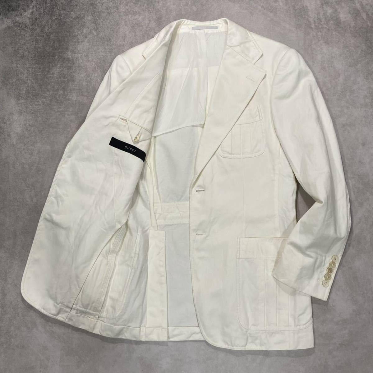 受注発注 グッチ Gucci テーラードジャケット シングル カジュアルスーツ M L イタリア製 リネン混 メンズ服 春アウター 白 ホワイト 魅了 Www Cedardale Com 受注発注 グッチ Gucci テーラードジャケット シングル カジュアルスーツ M L イタリア製 リネン混 メンズ服 春アウター 白 ホワイト 魅了 Www Cedardale Com