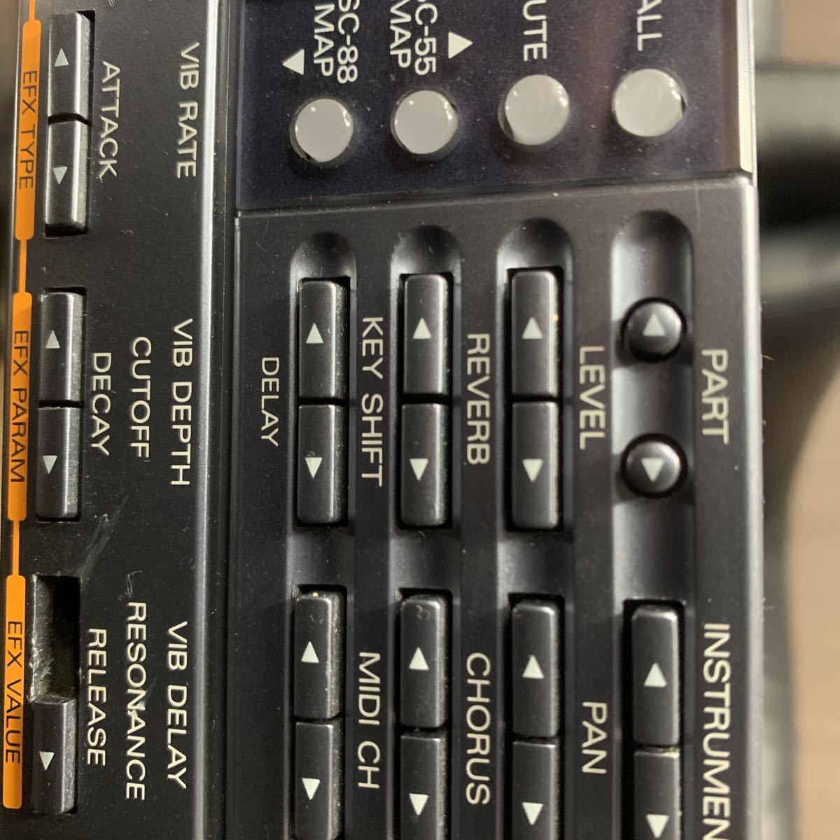 完動品ですがジャンク扱い(ボタン欠品のため)】Roland SOUND 完動品ですがジャンク扱い(ボタン欠品のため)】Roland SOUND