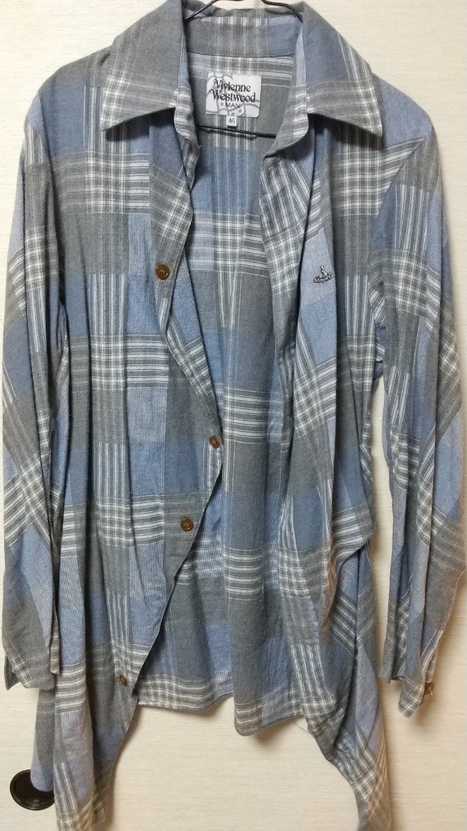Vivienne Westwood アシンメトリーシャツ 46サイズ | contifarma.pe