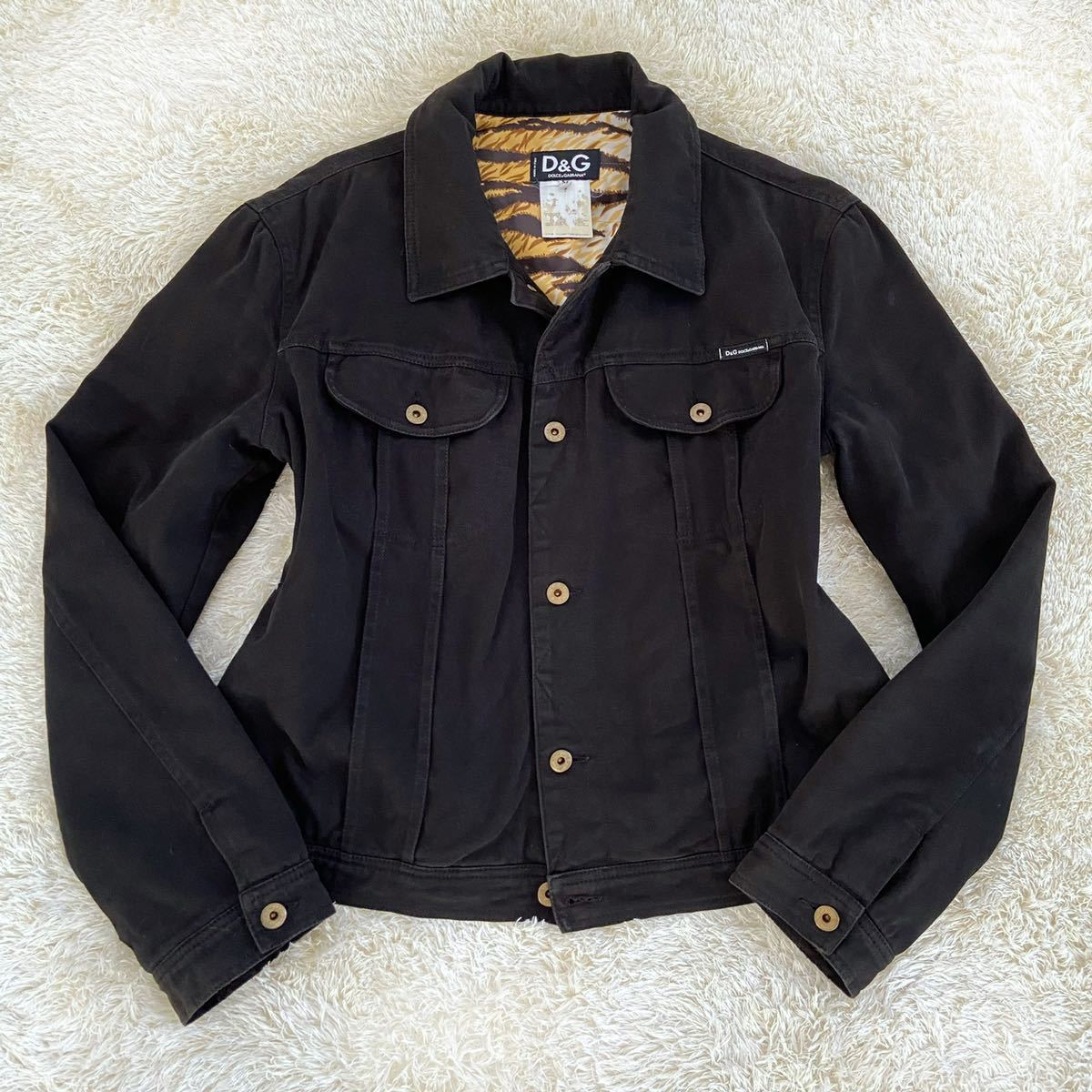ドルチェ&ガッバーナ DOLCE&GABBANA デニムジャケット Gジャン Lくらい ドルチェ&ガッバーナ DOLCE&GABBANA デニムジャケット Gジャン Lくらい