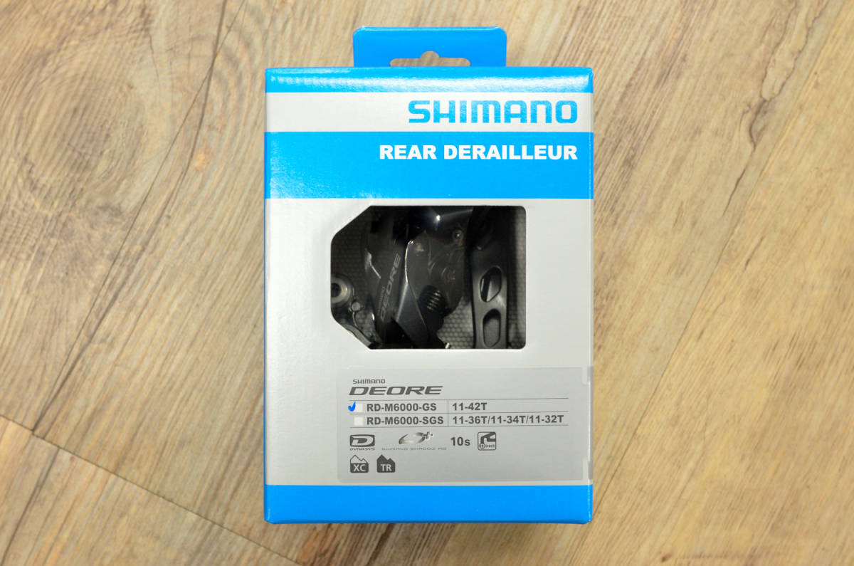 SHIMANO　RD-M6000　GS　10SPEED　DEORE/シマノ/デオーレ/10スピード/_画像1