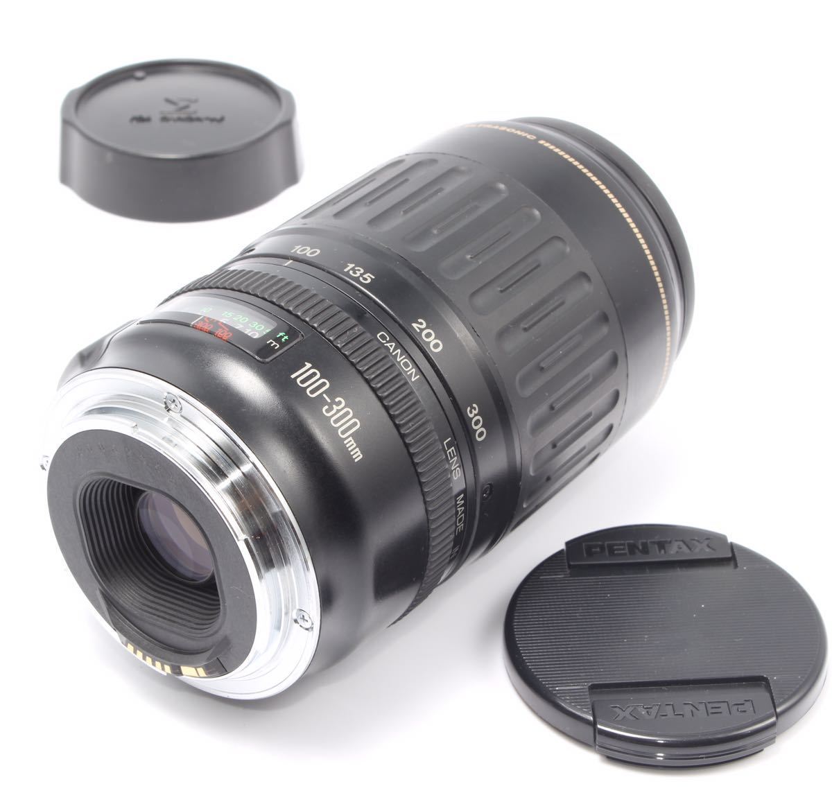キャノン 大迫力 超望遠レンズ Canon EF100-300 - レンズ(ズーム)
