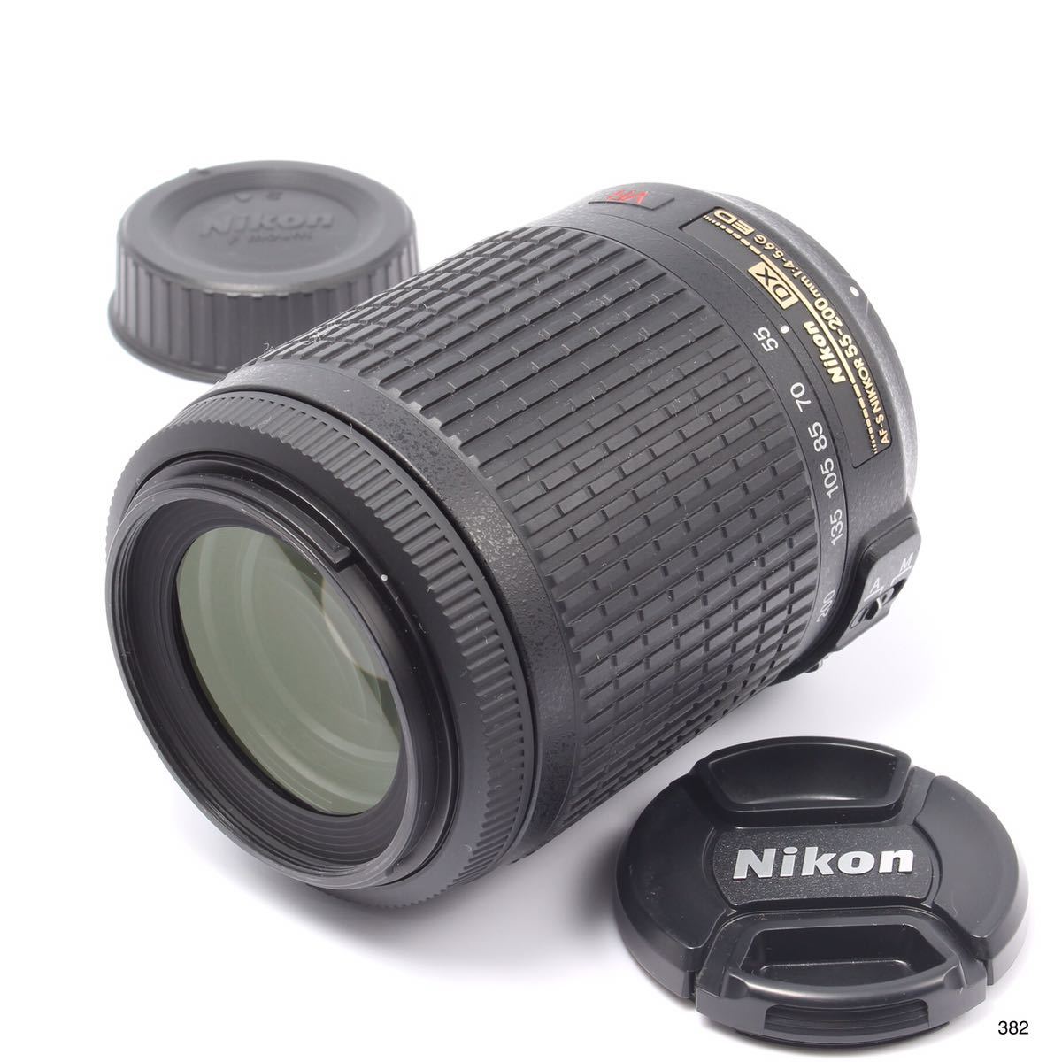 手振あり】Nikon ニコン AF-S 55-200mm VR オマケ多数 - レンズ(ズーム)