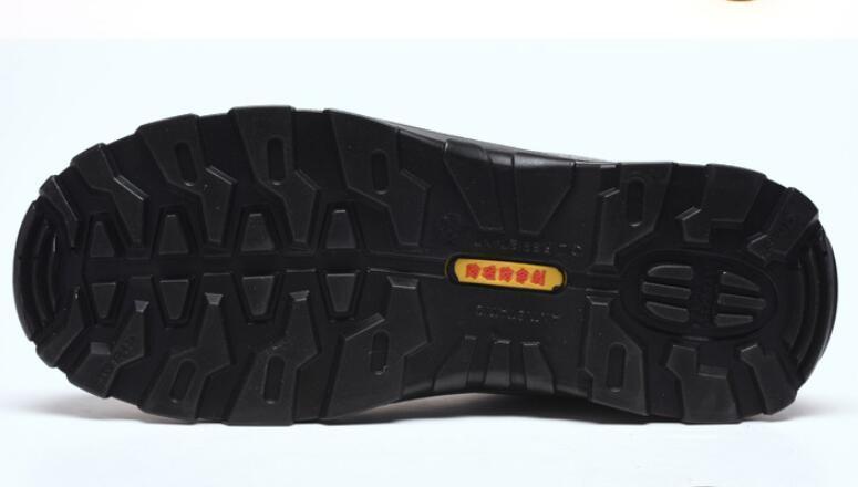 新品　釘踏み抜き防止 ワーク シューズ 通気性 鋼鉄先芯 作業靴 グレー サイズ 22.5～27cm 選択/26.5cm_画像8
