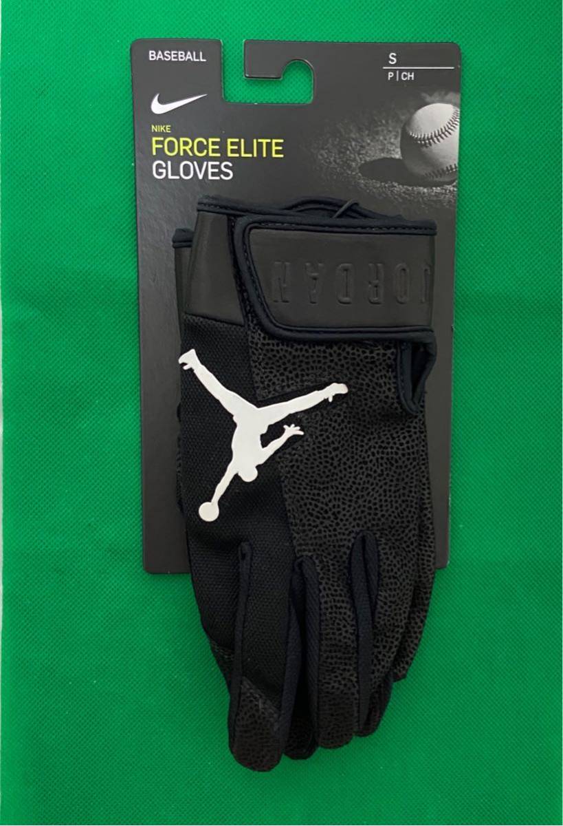 新品)NIKE Force Elite ブラック Sサイズ バッティンググローブ 新品)NIKE Force Elite ブラック Sサイズ バッティンググローブ