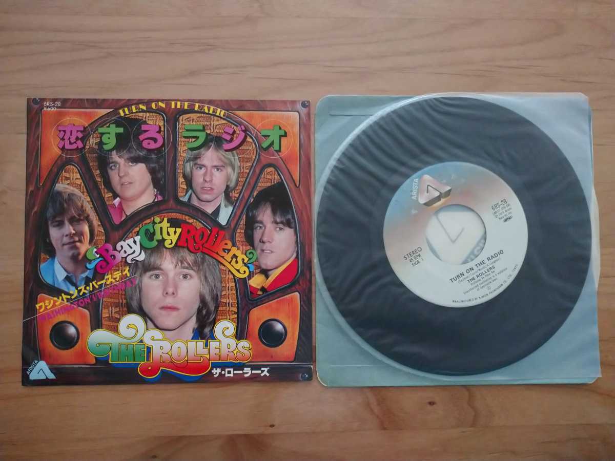 ★ベイ・シティ・ローラーズ Bay City Rollers★ザ・ローラーズ★恋するラジオ Turn On The Radio★レコード★中古品_画像1