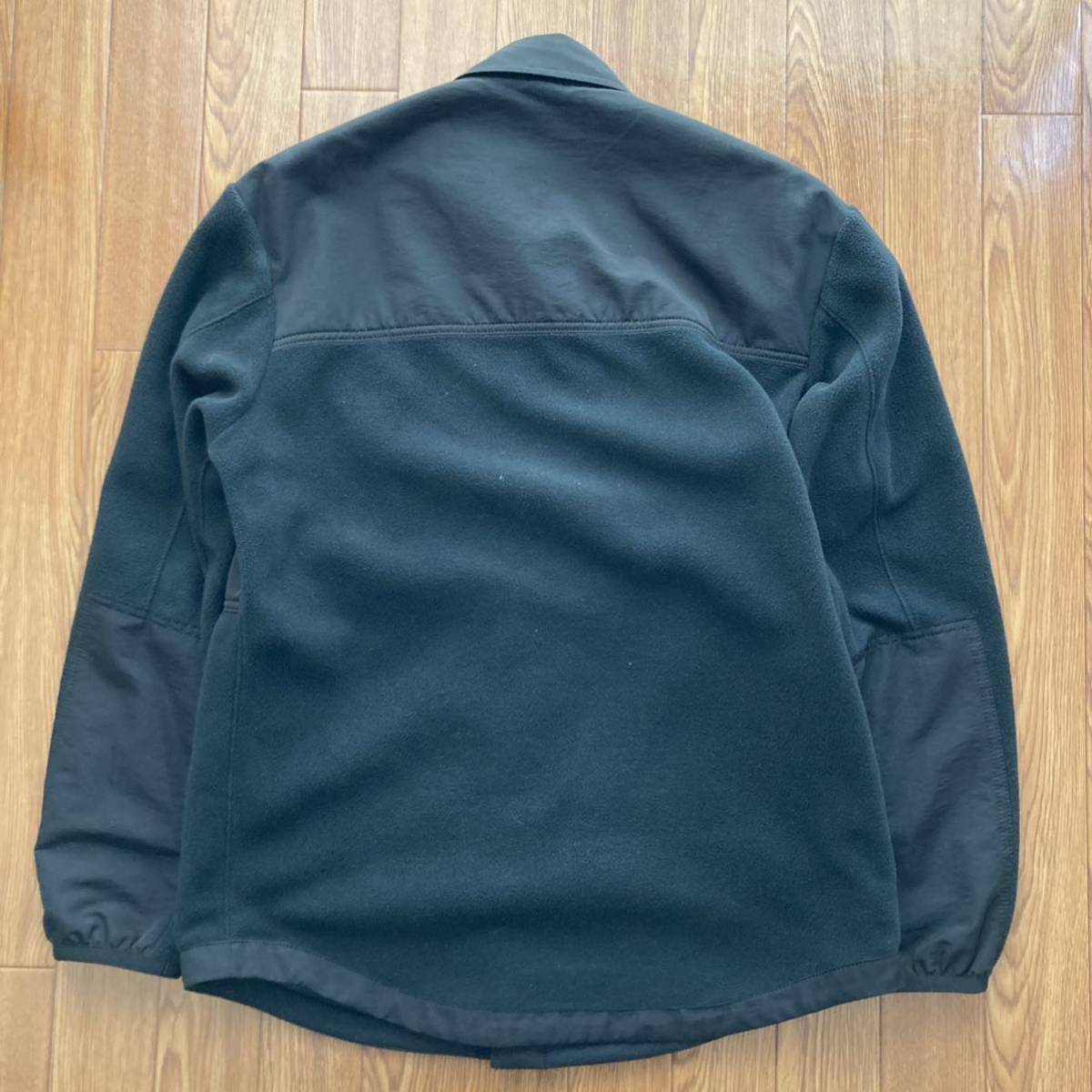 20AW COMME des GARCONS HOMME コムデギャルソン オム エステルレーヨンフリース×綿ナイロンタッサー シャツジャケット HF-J023