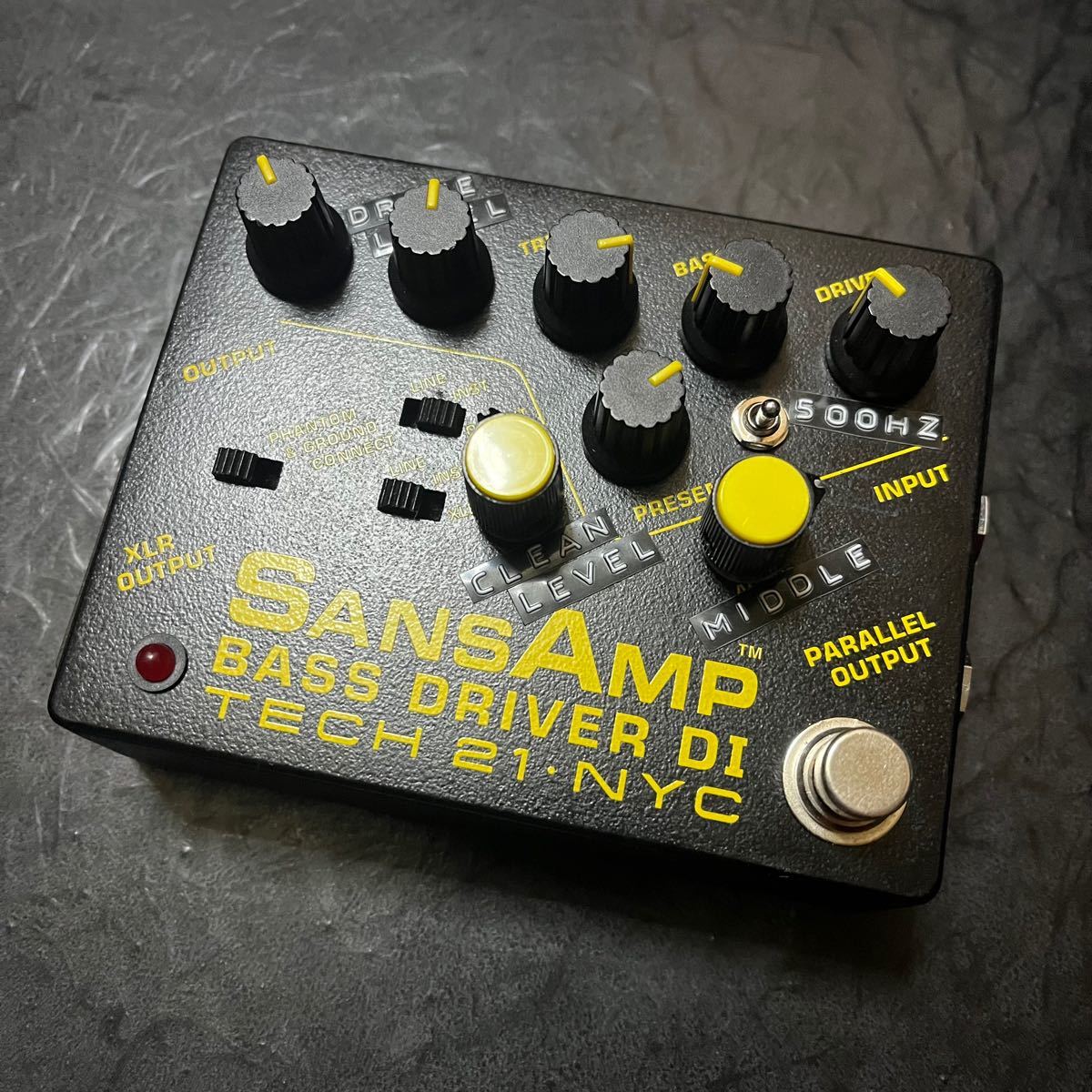 tech21 sansamp Bass driver v1(初期型) mod