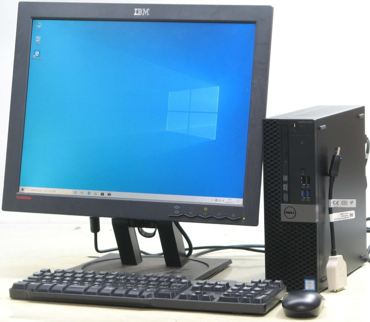 新規購入 DELL Optiplex 5050-6500SF□20液晶セット□i5-6500/4G/500