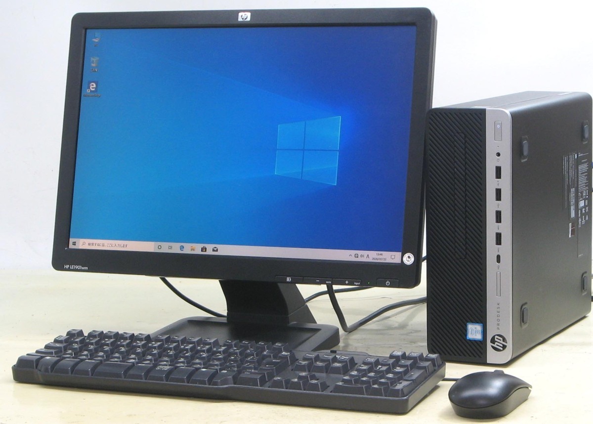 HP Prodesk 600 G3 SFF 6500■19W液晶セット■i5-6500/4G/500/マルチ/10Pro(64)_HP Prodesk 600 G3 SFF 6500