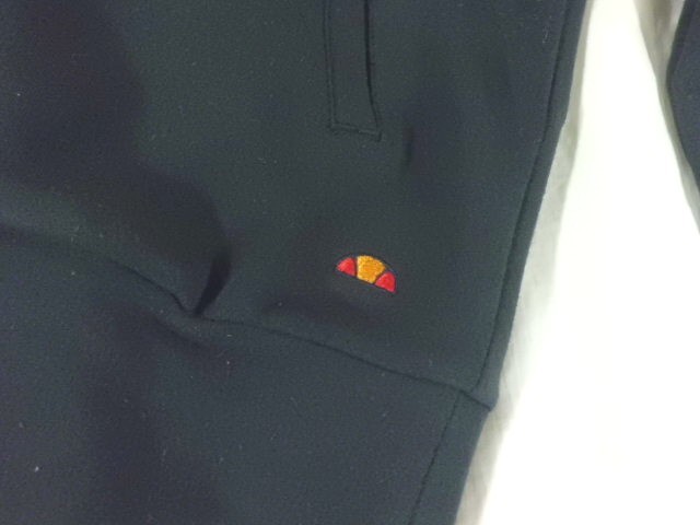 [ new goods ] tag attaching unused *ellesse ellesse *UV cut long sleeve sweat jacket L black / domestic regular goods 