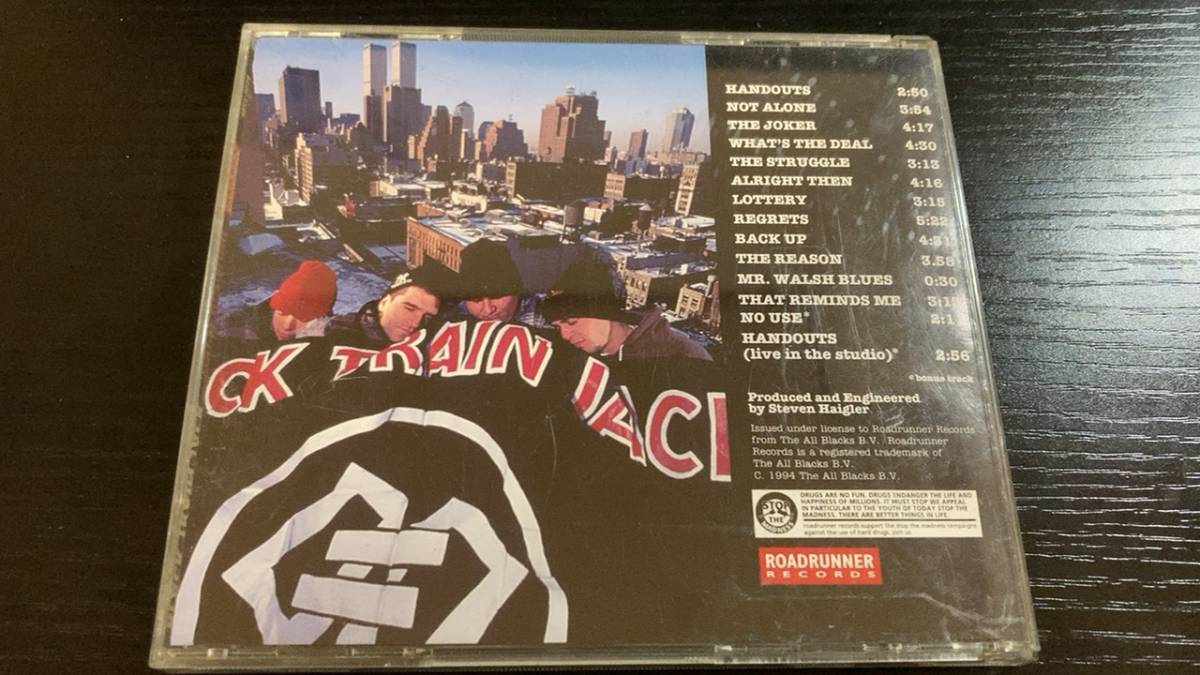 Black Train Jack You're not alone 国内盤CD 歌詞対訳解説付き nyhc_画像2