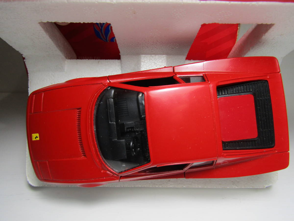 Ferrari testarossa 1/25 フェラーリ テスタロッサ Made in Italy イタリア製当時物 Tonka Polistil ENZO ピニンファリーナ 1/24　　　　　_画像6