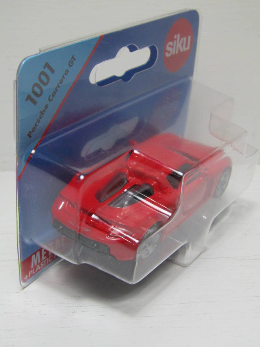 SIKU PORSHE Carrera GT 1/64 ポルシェ カレラ GT 1506 未展示品 レッド RED ジク siku 911 930 Turboの画像9