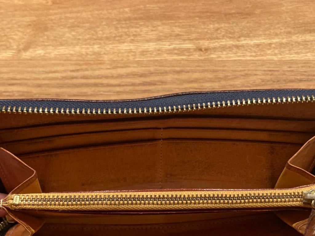 GANZO ガンゾ THIN BRIDLE シンブライドル ラウンドファスナー ロング
