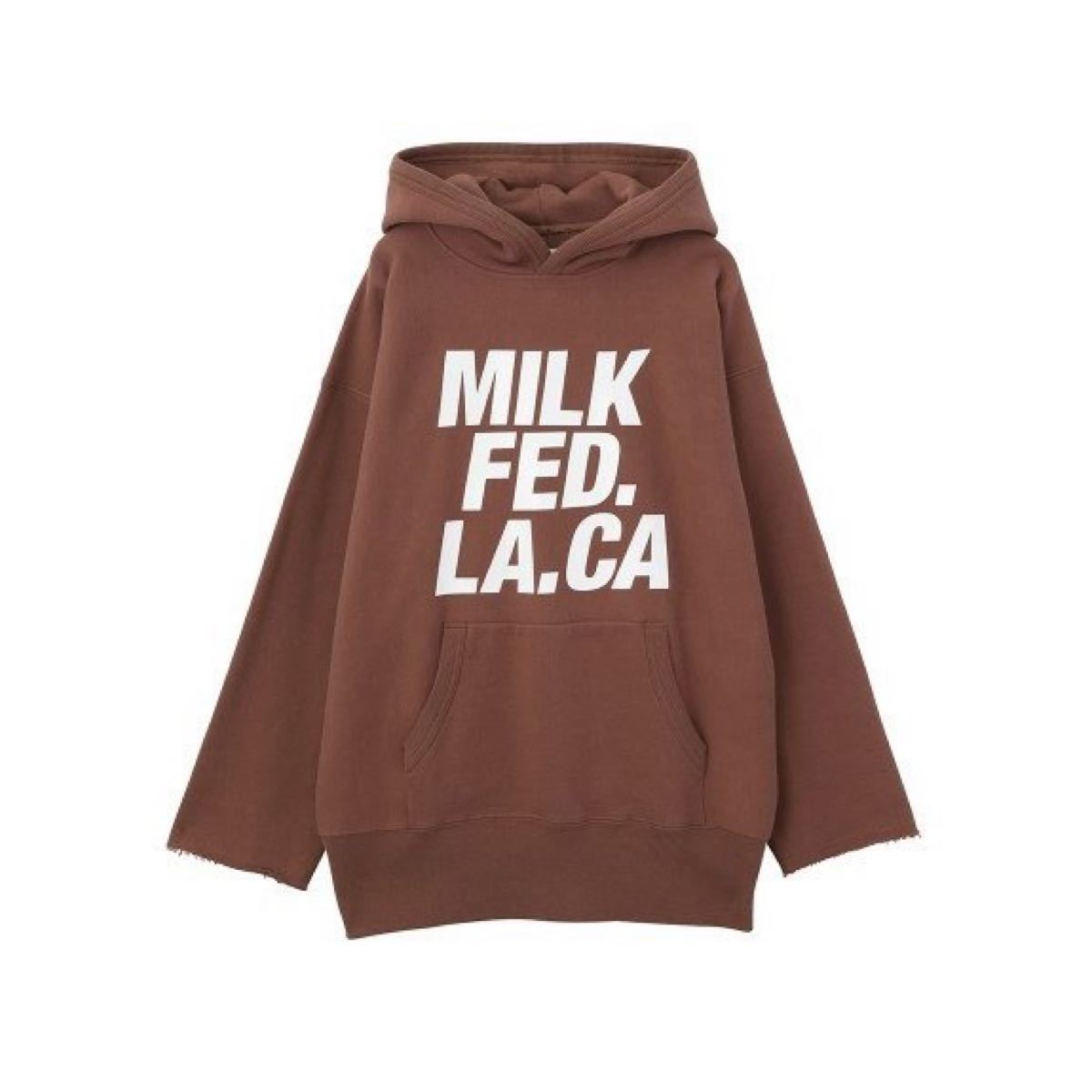 新品未使用 ミルクフェド パーカー MILKFED LA CA HOODIE Yahoo!フリマ