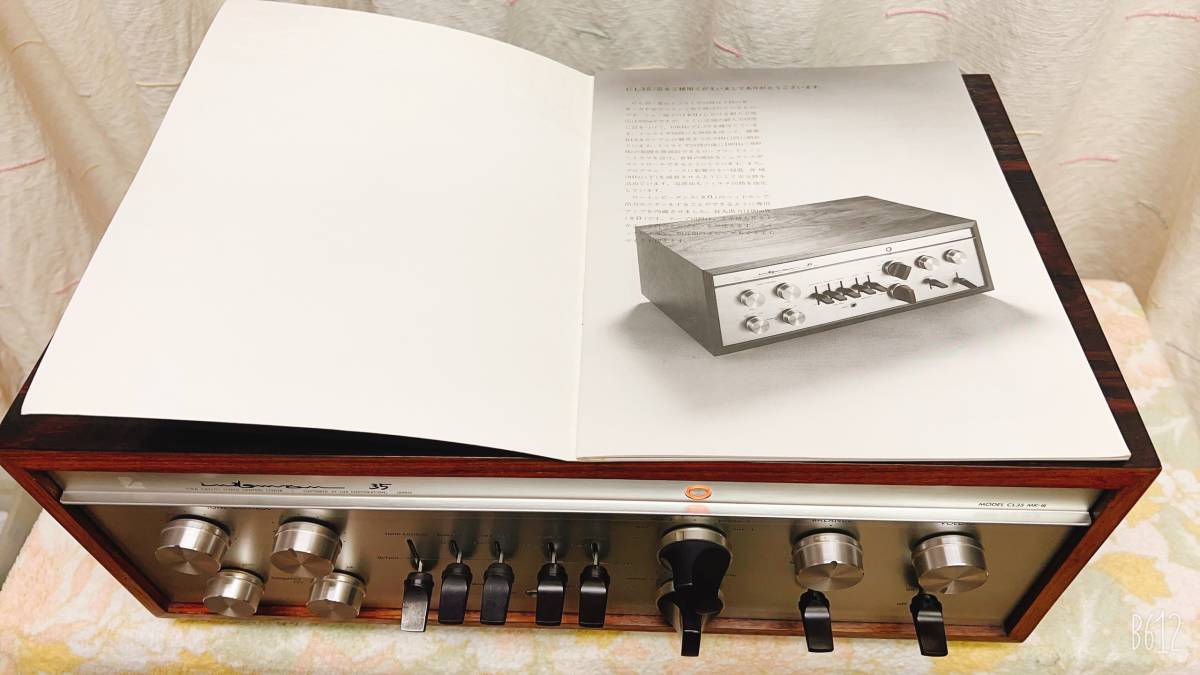 LUXMAN CL35 MK-III 真空管コントロールアンプ, 取扱説明書付き LUXMAN CL35 MK-III 真空管コントロールアンプ, 取扱説明書付き
