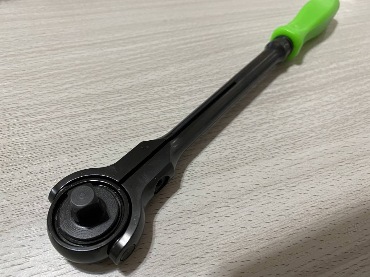 新品 スナップオン Snap-on ブラックセラミックコーティング 3/8角スイベルラチェット #FHNFD100V