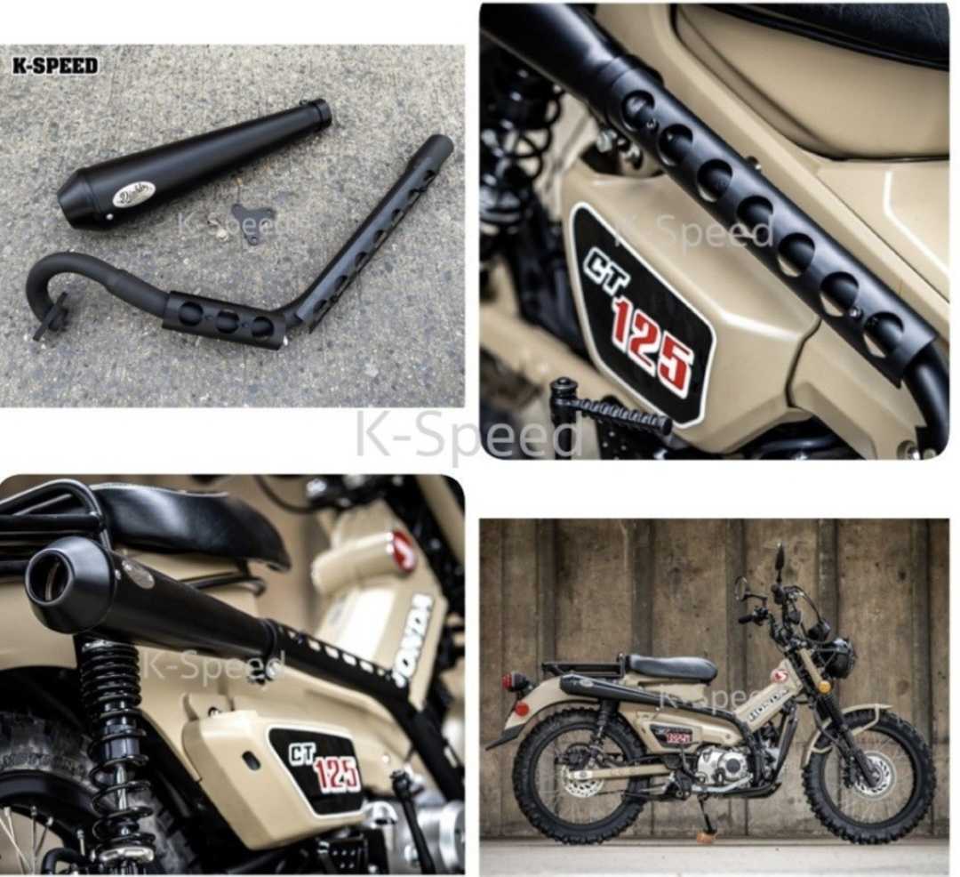 ハンターカブ CT125 K-SPEED Diablo マフラー 黒 CT13|Yahoo ハンターカブ CT125 K-SPEED Diablo マフラー 黒 CT13|Yahoo
