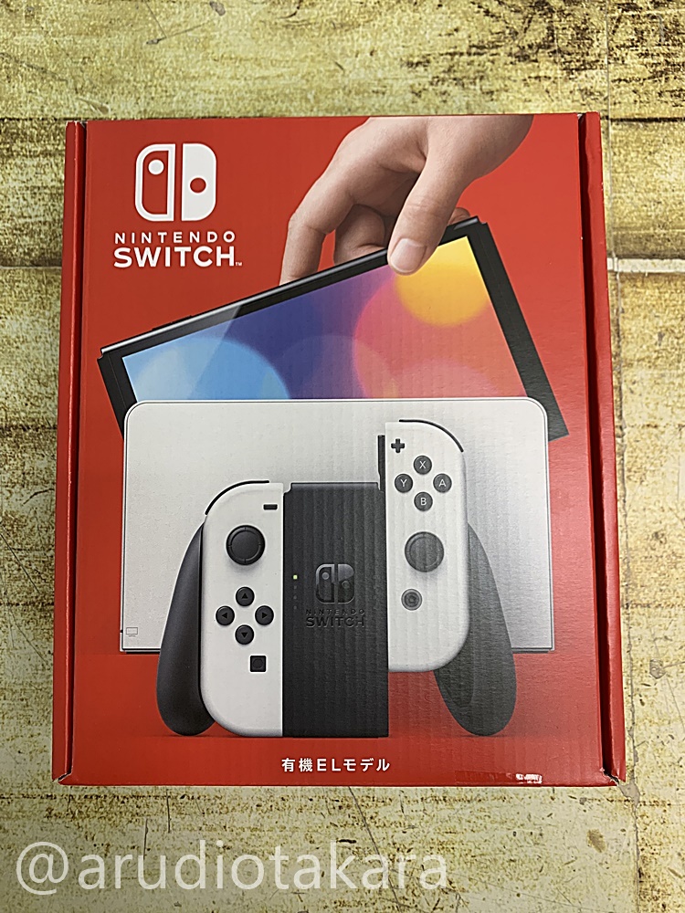 未使用品☆ Nintendo Switch ニンテンドー スイッチ 有機ELモデル ホワイト 本体 他店保証印あり 