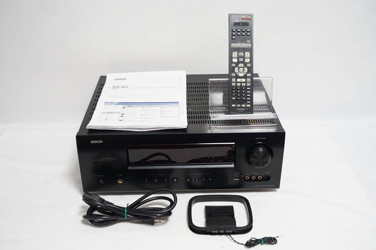 Denon AVサラウンドレシーバー 5.1ch ブラック AVR-1612-K ic.sch.id