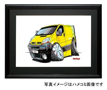  illustration Renault * traffic ( yellow )