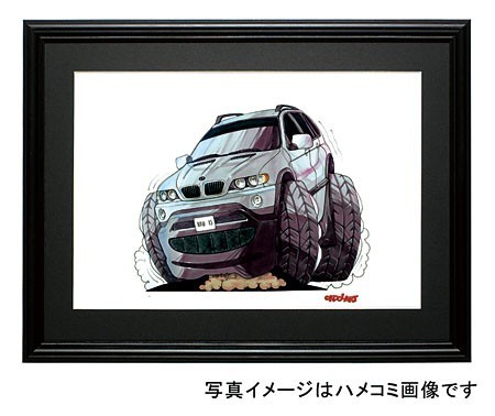 イラスト ＢＭＷ　Ｘ５（前）_画像1