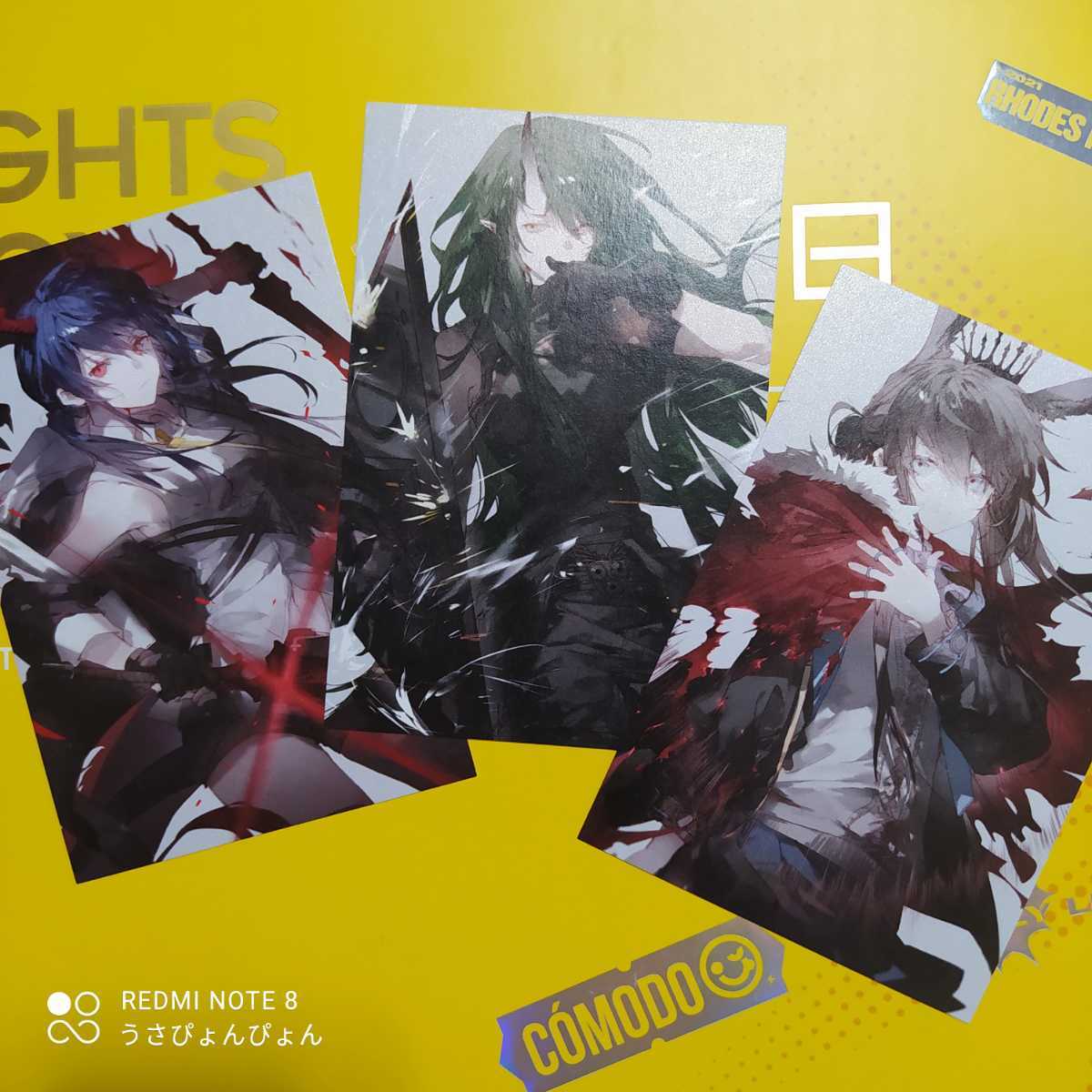 現品】Arknightsアークナイツ グッズ イラストカード ポスト 現品】Arknightsアークナイツ グッズ イラストカード ポスト