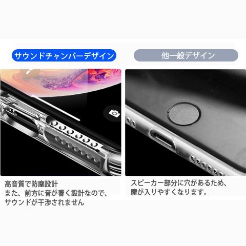 iPhone11Pro 5.8inch クリアケース ストラップホール付 _画像7