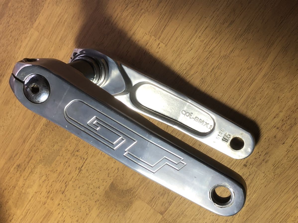GT POWER SERIES ALLOY CRANK SET BMX 165mm クランク GT POWER SERIES ALLOY CRANK SET BMX 165mm クランク