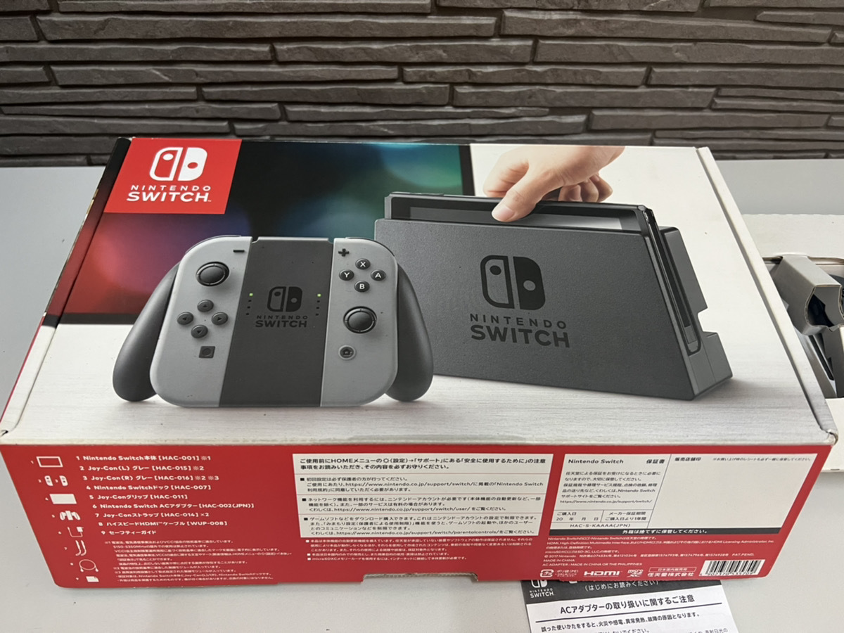 Nintendo Switch Joy-Con グレー HAC-S-KAAAA Switch | kappa-club.com