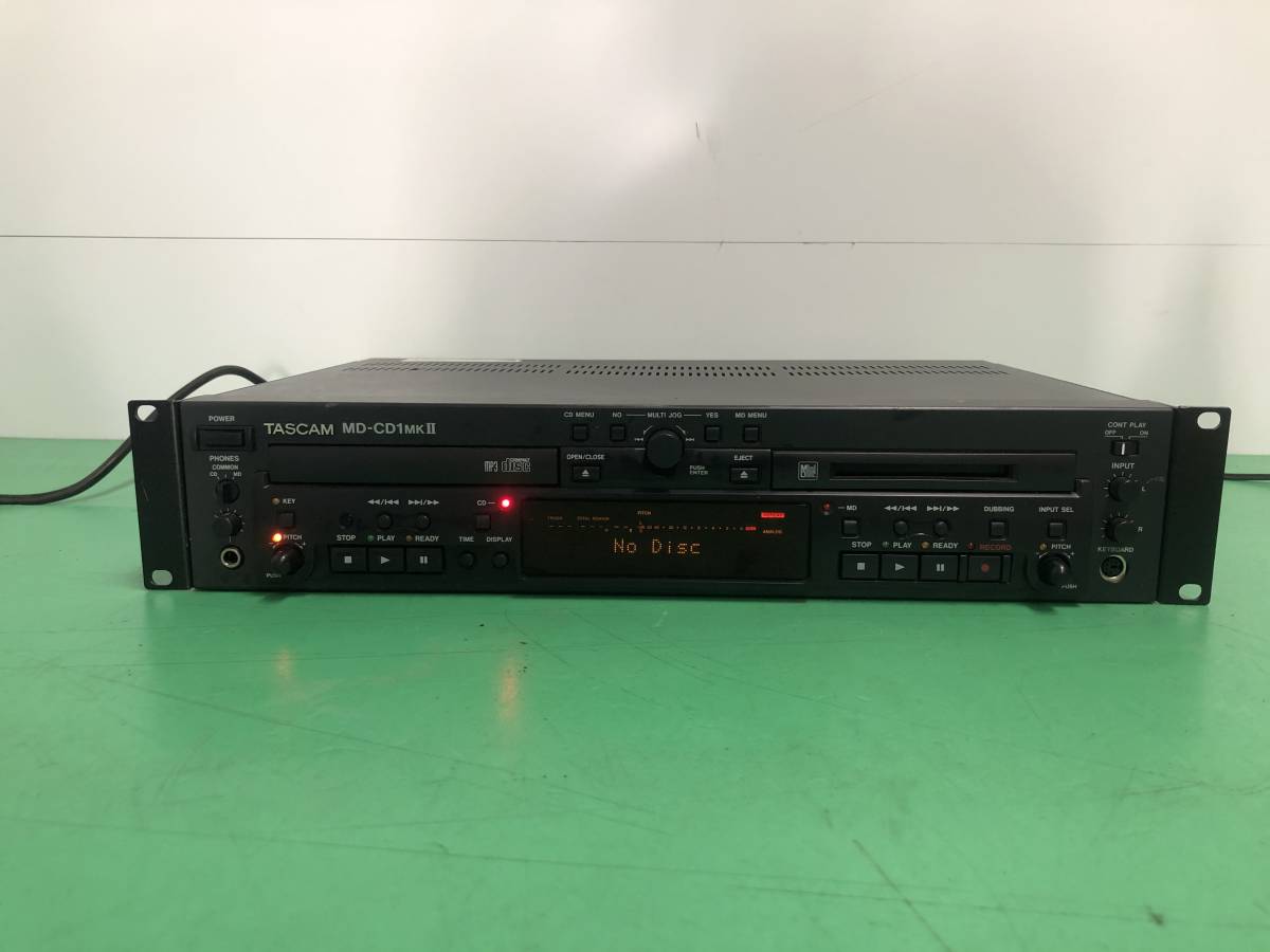 買物 TASCAM TEAC タスカム ティアック MD-CD1 業務用MD CD複合機 CD