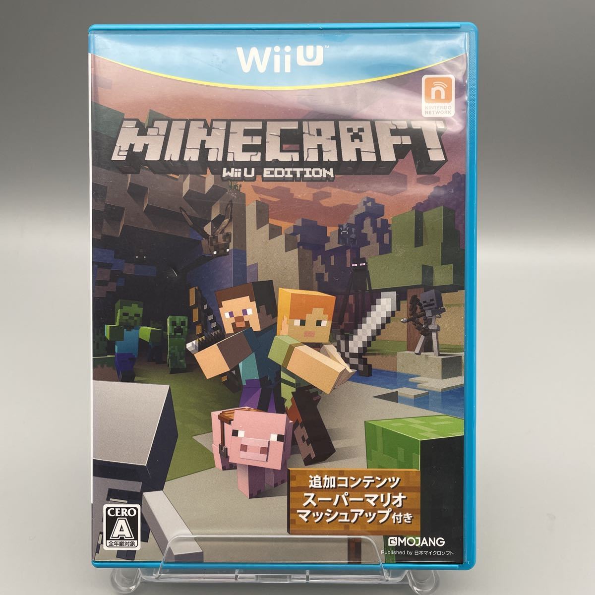 Wiiu マインクラフト Minecraft Wiiu Edition Wii U専用ソフト 売買されたオークション情報 Yahooの商品情報をアーカイブ公開 オークファン Aucfan Com