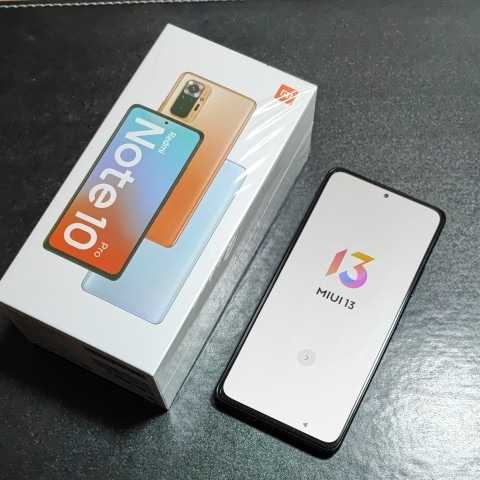 美品 Xiaomi Redmi Note 10 Pro simフリー Snapdragon732G/6GB/128GB